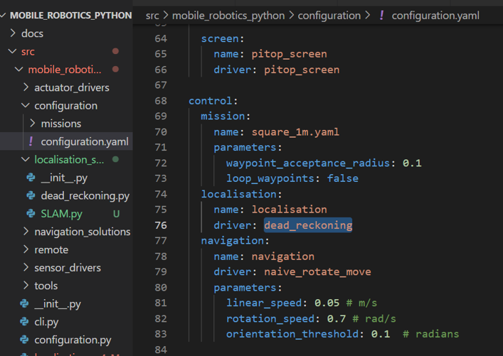 location within yaml